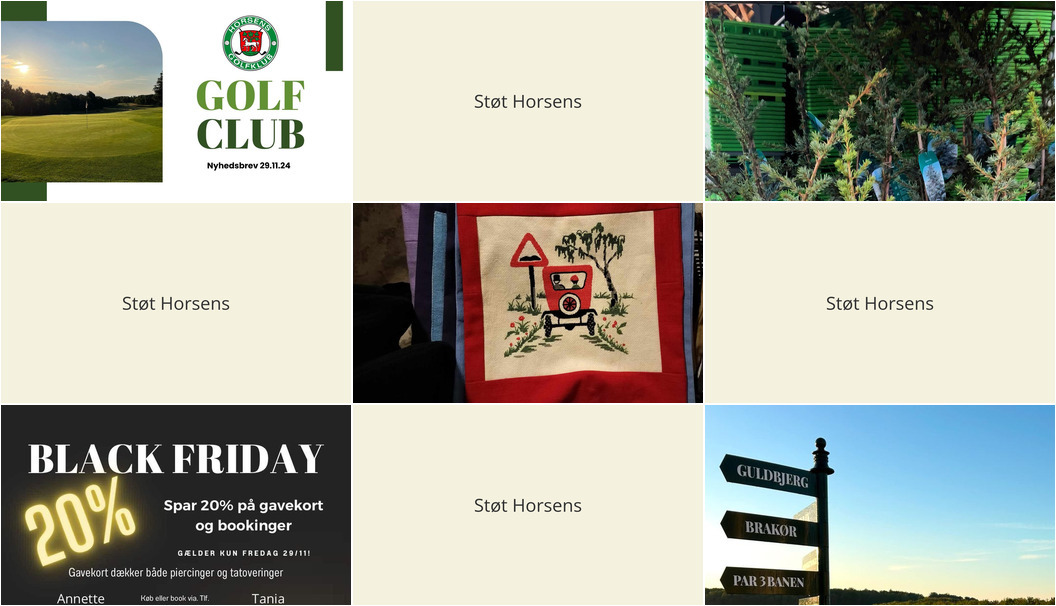 Nyt fra StensballeGaard Golfklub, NOTFARAWAY, Horsens golfklub og 2 andre