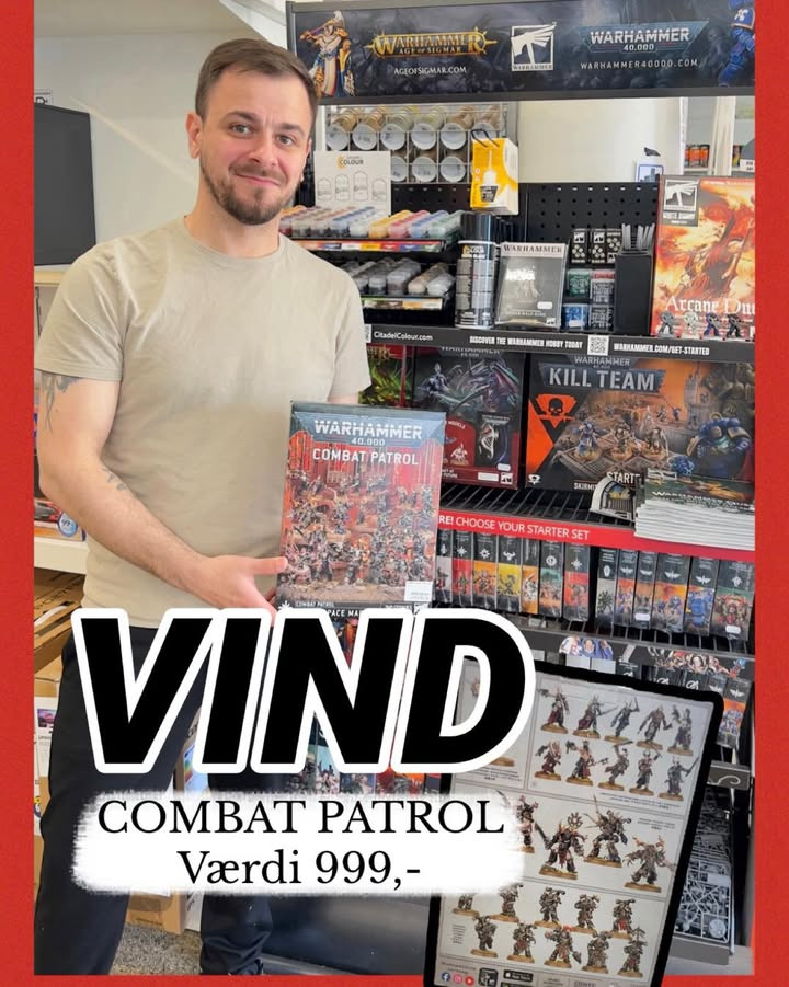 Høj Data ApS udlodder Warhammer Combat Patrol box til 999 kr.