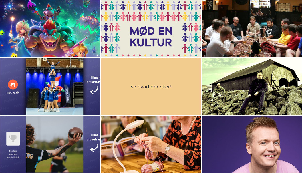 Ugens Sjoveste Oplevelser i Randers: Se Film, Hør Komik og Lær Noget Nyt