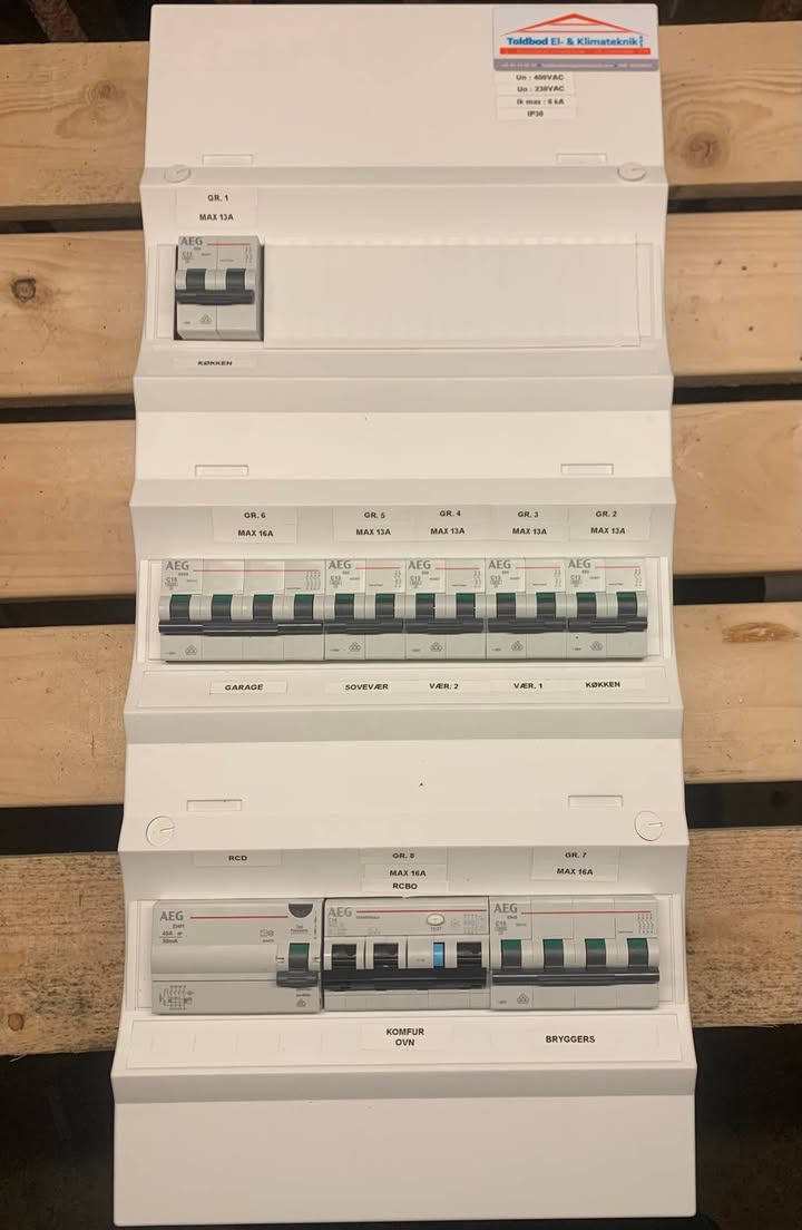 Toldbod El- & Klimateknik ApS klar til næste eltavleprojekt og varmepumpeløsninger