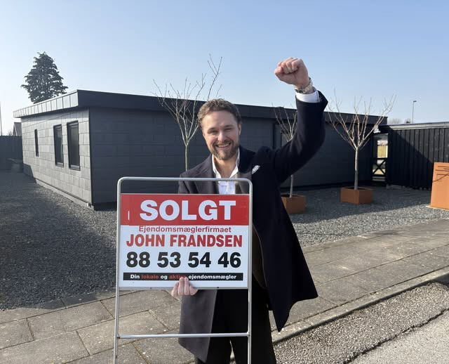 John Frandsen Herning sælger overtaget bolig med succes