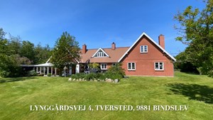 Charmerende rødstensvilla nær Tversted hos Ejendomsmæglerfirmaet Thomas Risager A/S