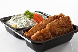 Frederiksberg Kødforsyning tilbyder paneret flæsk som dagens ret tirsdag