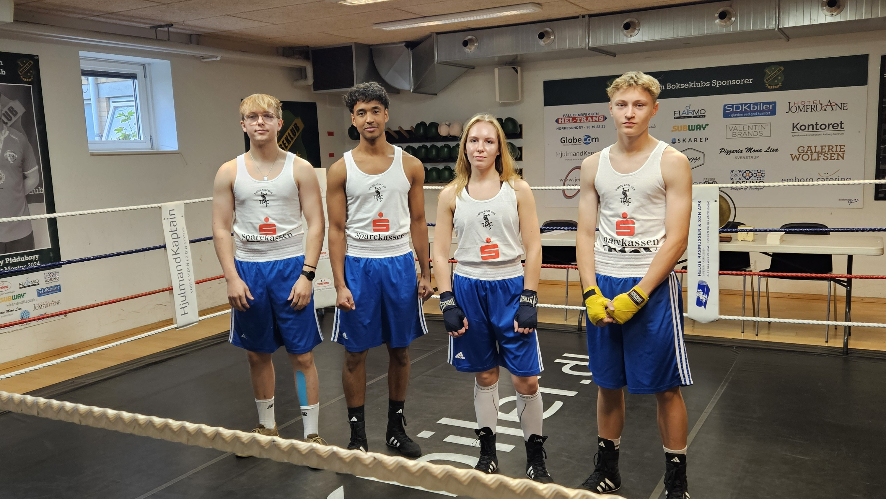 4 boksere fra Thy til Diplomstævne i Lindholm Bokseklub.