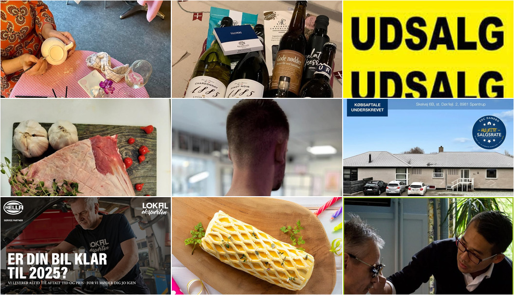 Nyt fra NYT SYN Kirkegade, Slagter Primby, Min Købmand Øster Bjerregrav  og 22 andre