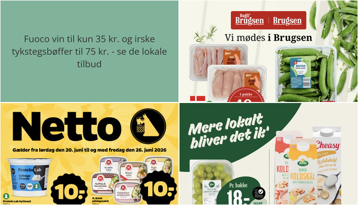 Fuoco vin til kun 35 kr. og irske tykstegsbøffer til 75 kr. - se de lokale tilbud