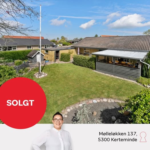 Home Kerteminde-Munkebo sælger villa på Mølleløkken på under 7 uger