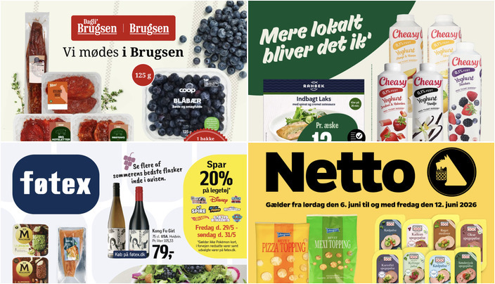 Magnum is til 25 kr. og Thise økologisk piskefløde til 10 kr. - Se de lokale dagligvaretilbud