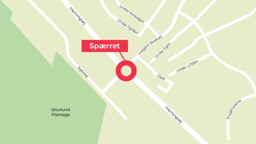 Asfaltarbejde lukker del af Herningvej i Holstebro i august