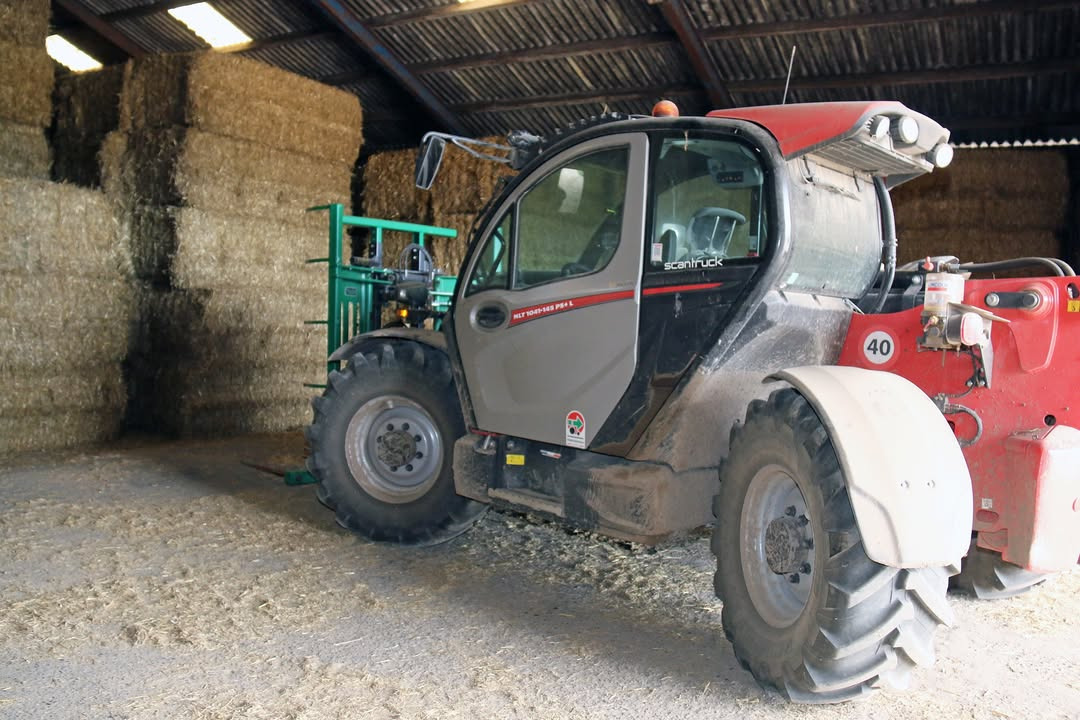 Effektiv høst med nye Manitou teleskoplæssere fra SCANTRUCK A/S