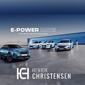 Peugeot e-power days hos Henrik Christensen: Oplev det brede udvalg af elbiler