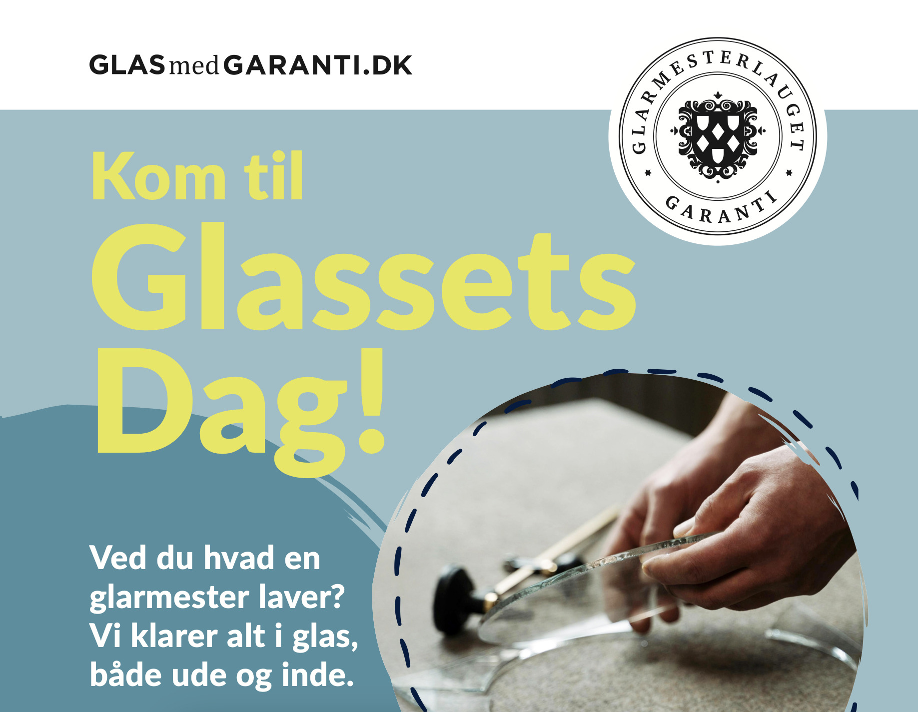 Bliv klogere på glas hos Hørsholm Glarmesteren