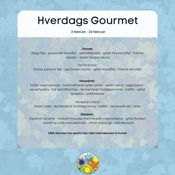 Restaurant Sæson lancerer ny hverdagsmenu fra 3. februar