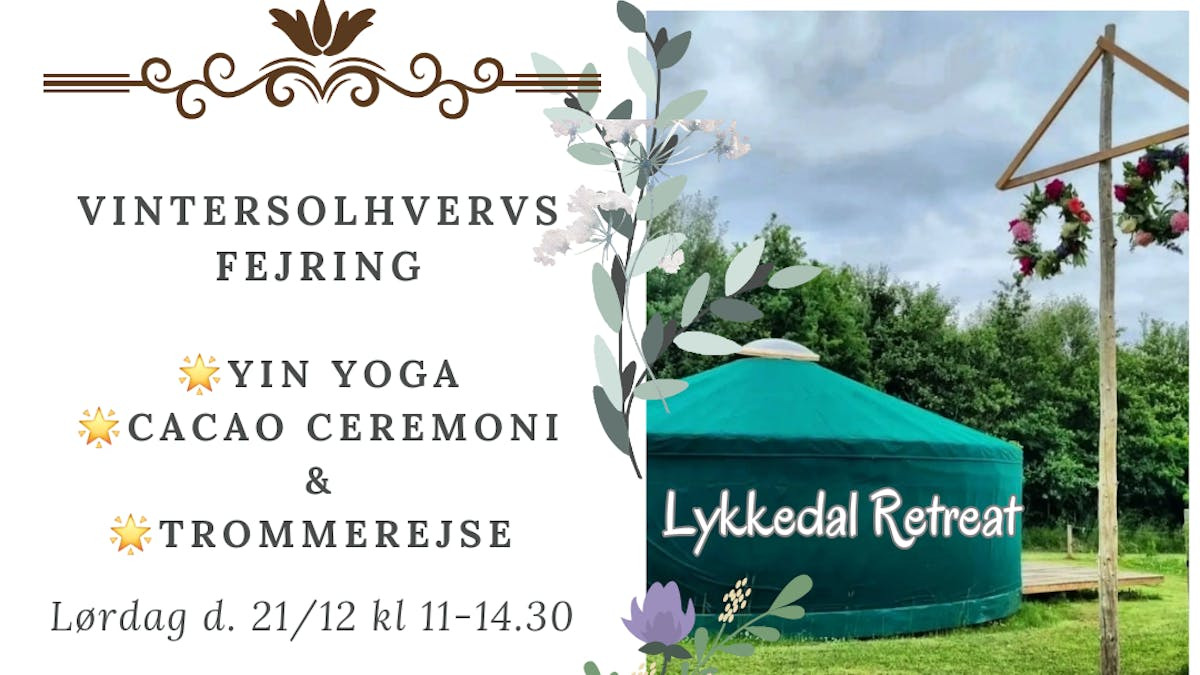 Vintersolhvervs ceremoni i Lykkedals jurt