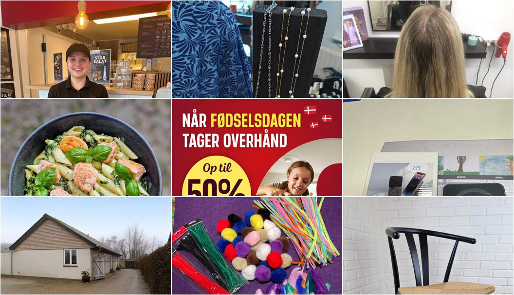 Nyt fra HANSTHOLM AUCTION BUYER, HOVELIND MØBLER, ELINS BUTIK og 8 andre