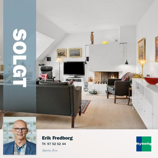 Nybolig Skive I/S fejrer salg af lejlighed på Vestergade 14C, 2. tv.