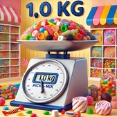 Vind 1 kilo gratis slik i vinterferien hos Slikhuset Hjallerup torsdag og fredag