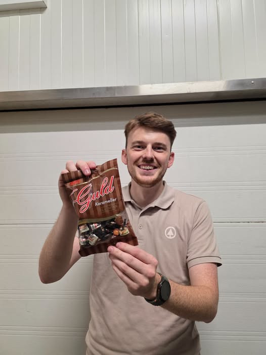 SPAR Skejby sælger Toms Guldkarameller til 8 kr. pr. pose