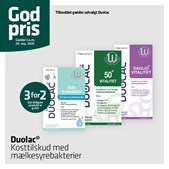 Herning Løve Apotek tilbyder 3 for 2 på kosttilskud fra Duolac