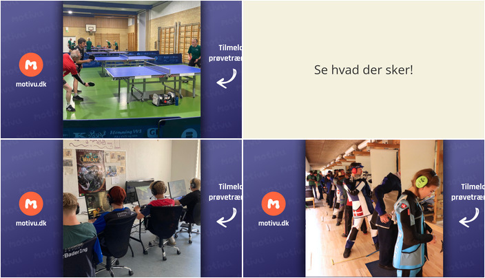 Aktiviteter for unge i Faaborg: Bordtennis, Esport og Skydning