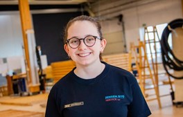 Fra spejder til tømmerlandsholdet