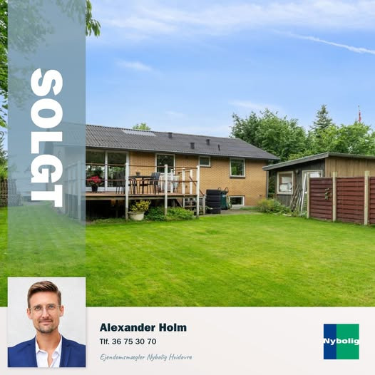 Nybolig Hvidovre sælger villaen på Grænsevej i Hvidovre