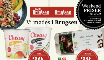 Cheasy skyr til 20 kr. og stor rabat på Torres Coronas vin i DagliBrugsen