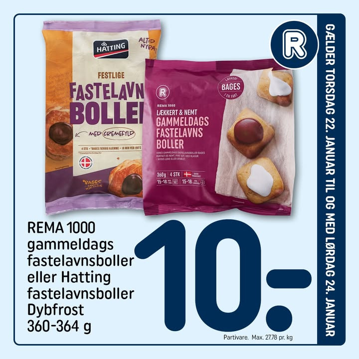 REMA 1000 Nykøbing Mors præsenterer ugens tilbud fra i morgen