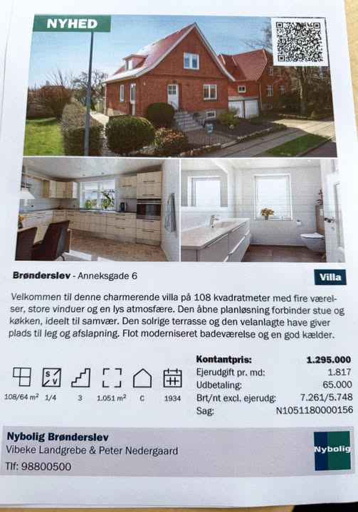 Nybolig Brønderslev & Vrå opfordrer til tilmelding på Mitnybolig.dk for at modtage de seneste nyheder først