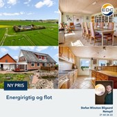 EDC Støvring: Ny pris på energirigtig villa med store udebygninger og naturskøn udsigt