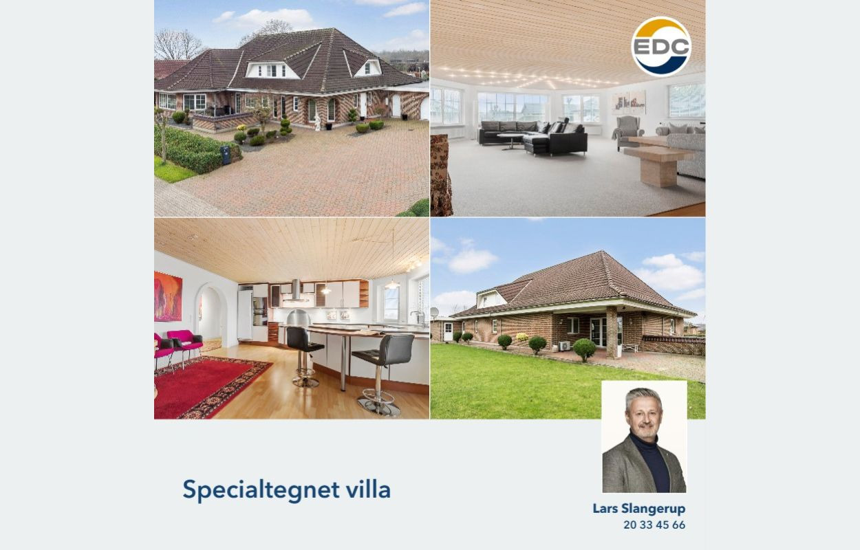 Pragtvilla i Vejen lige ved skolen og tæt på idrætscentret