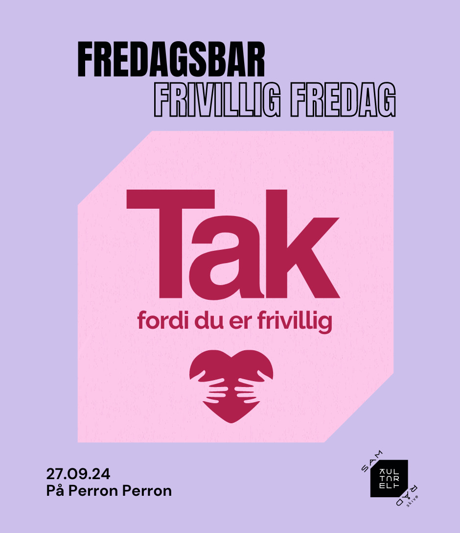 Kulturelt Samråd inviterer til fredagsbar på Frivillig Fredag 