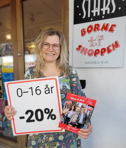 Børneshoppen Brønderslev inviterer til store shoppingdage med rabatter i maj