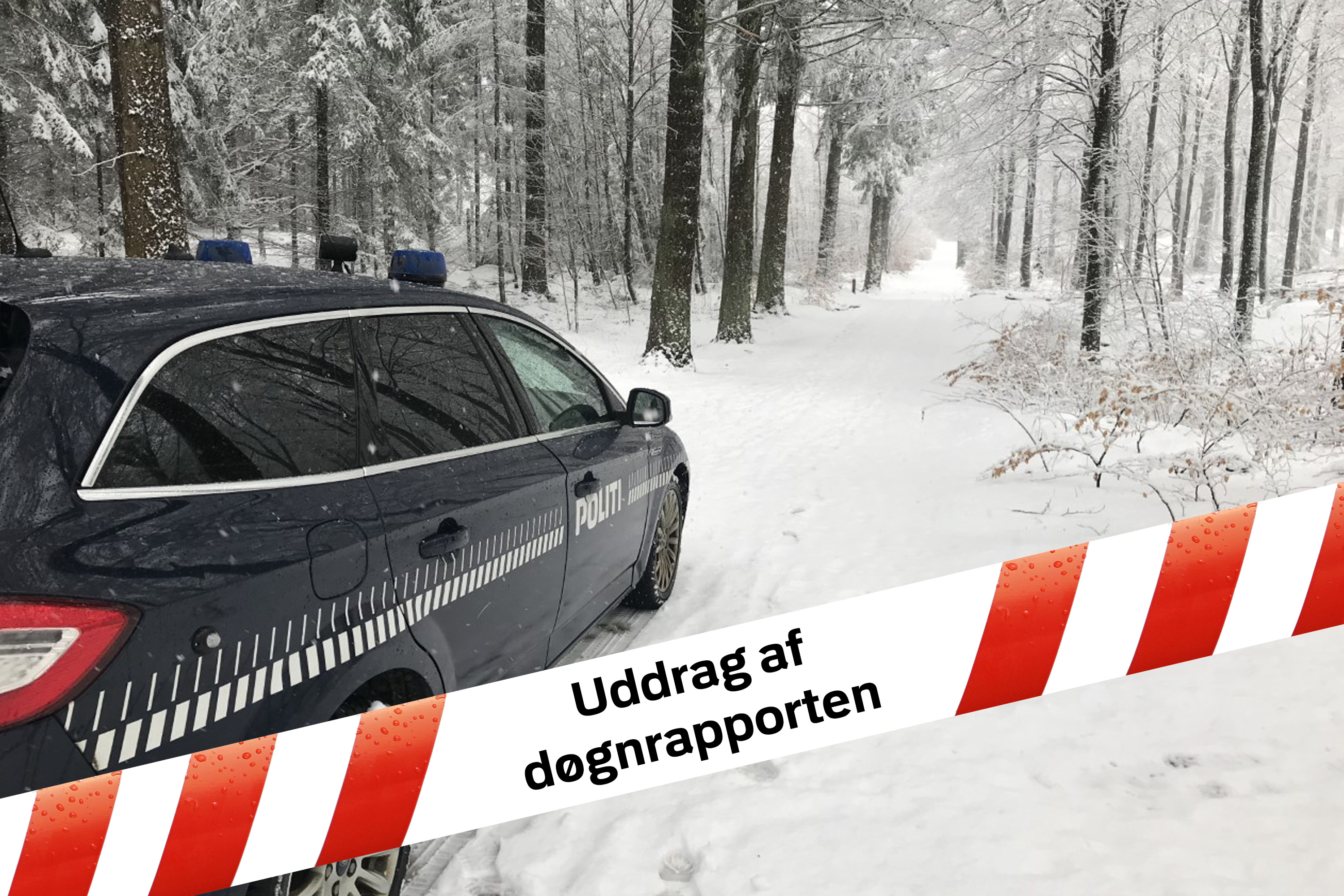 Nyt fra Jyderup i politiets døgnrapport