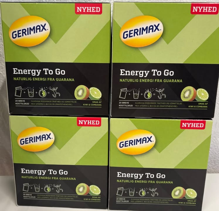 MENY Hobro tilbyder Gerimax Energy To Go til vanvittig lav pris