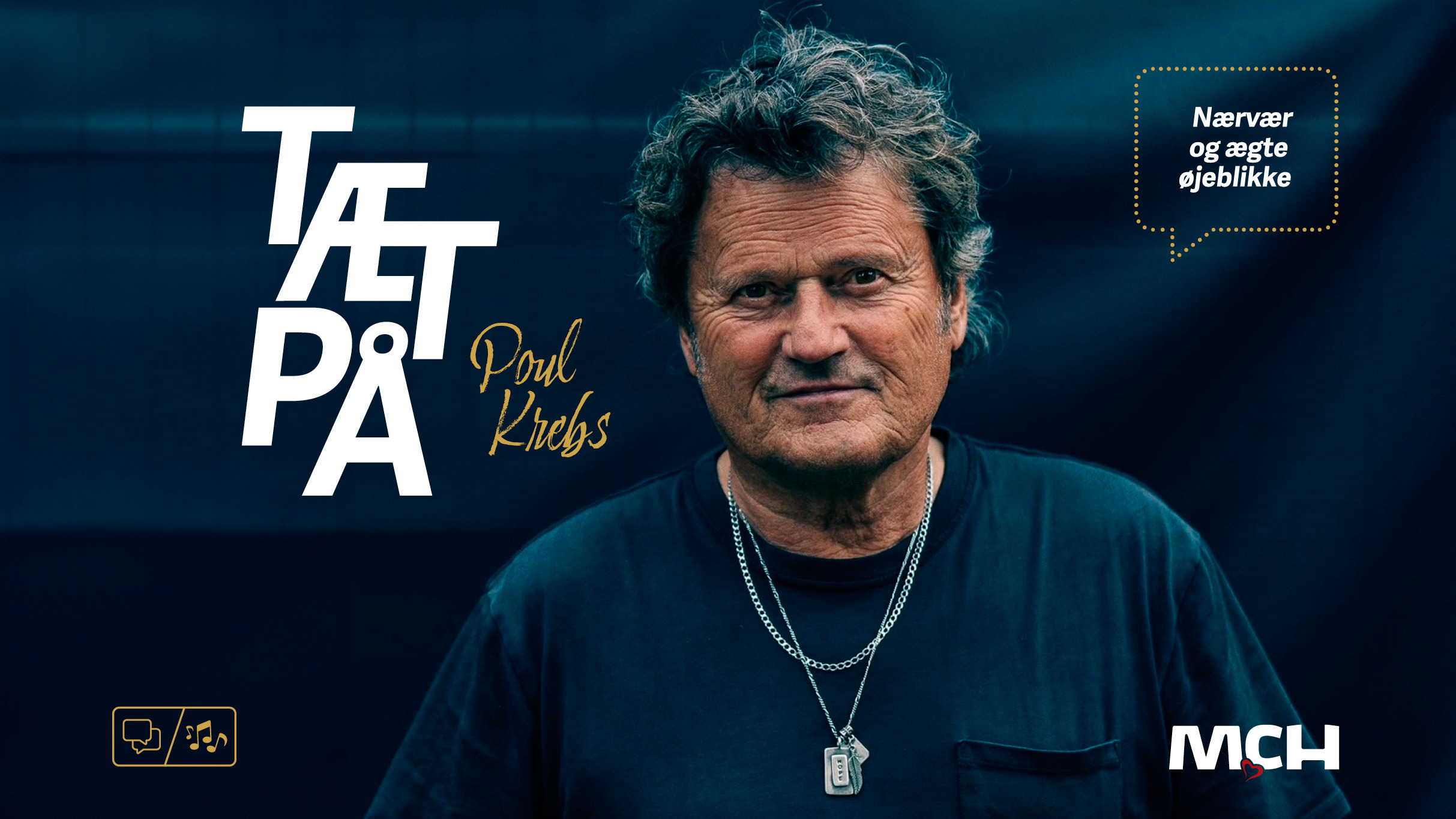 Oplev Poul Krebs "Tæt På" i Herning