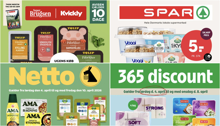 Flødeost til kun 10 kr. og Faxe Kondi til 69 kr. - Se de lokale dagligvaretilbud