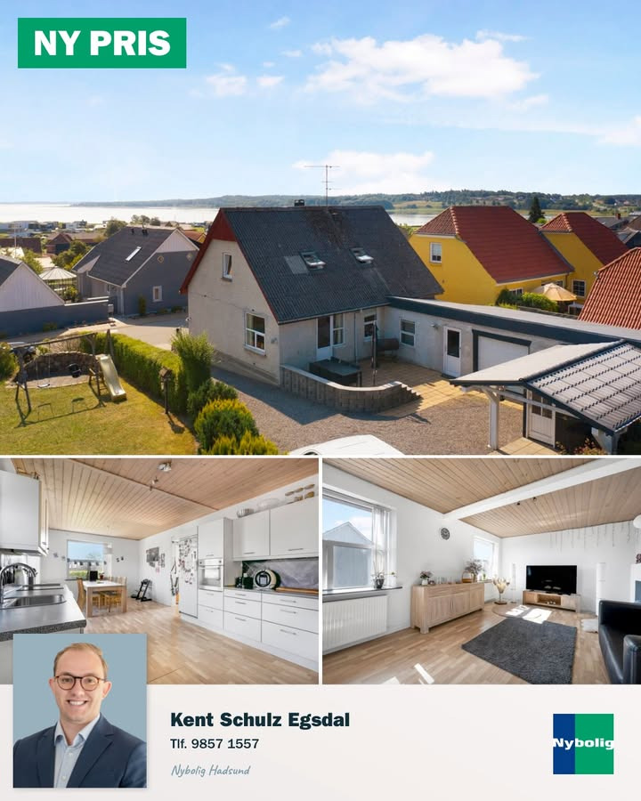 Prisjustering: Nybolig Hadsund tilbyder villa på Læsøgade til skarp pris