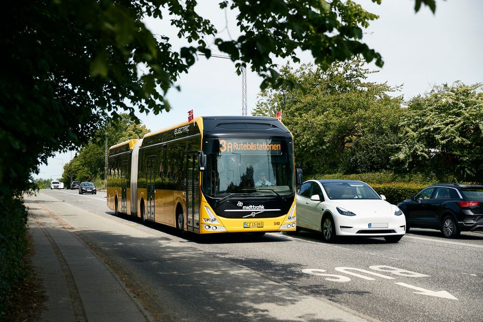 Aarhus Ø får seks busafgange i timen