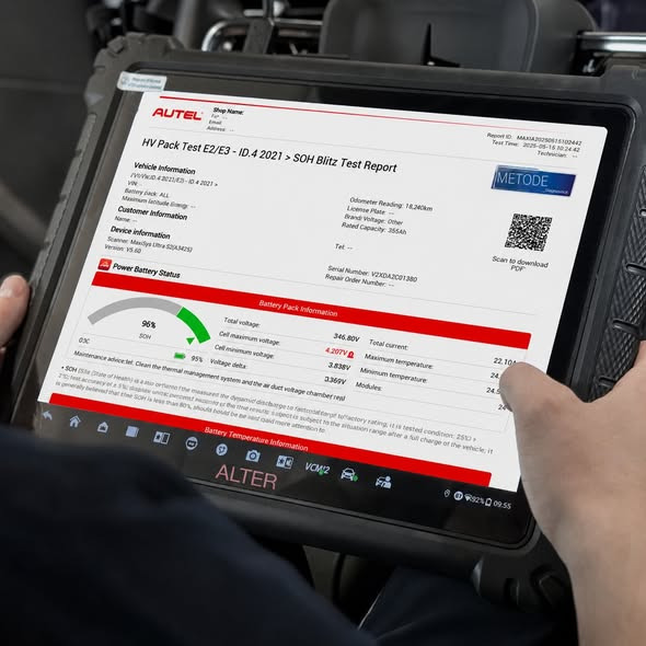JK Auto ApS tilbyder SOH-test af elbilsbatteri til 895 kr.