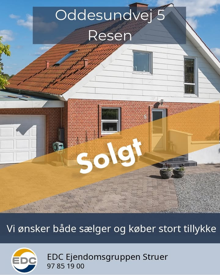 EDC Ejen­doms­grup­pen Struer har solgt Oddesundvej 5 i Resen