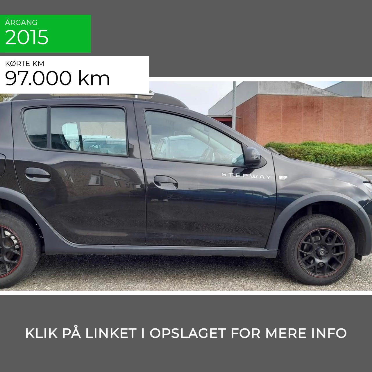 P.C. BILER ApS: Frisk carporten op med en ny Dacia Sandero