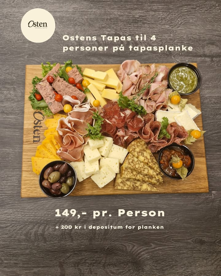 Osten Kolding præsenterer delikate tapas-muligheder til enhver smag