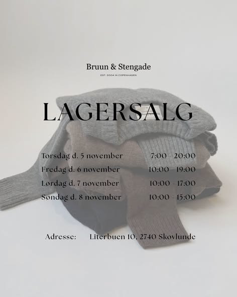 Lagersalg.com åbner Bruun & Stengade-lagersalg i Skovlunde