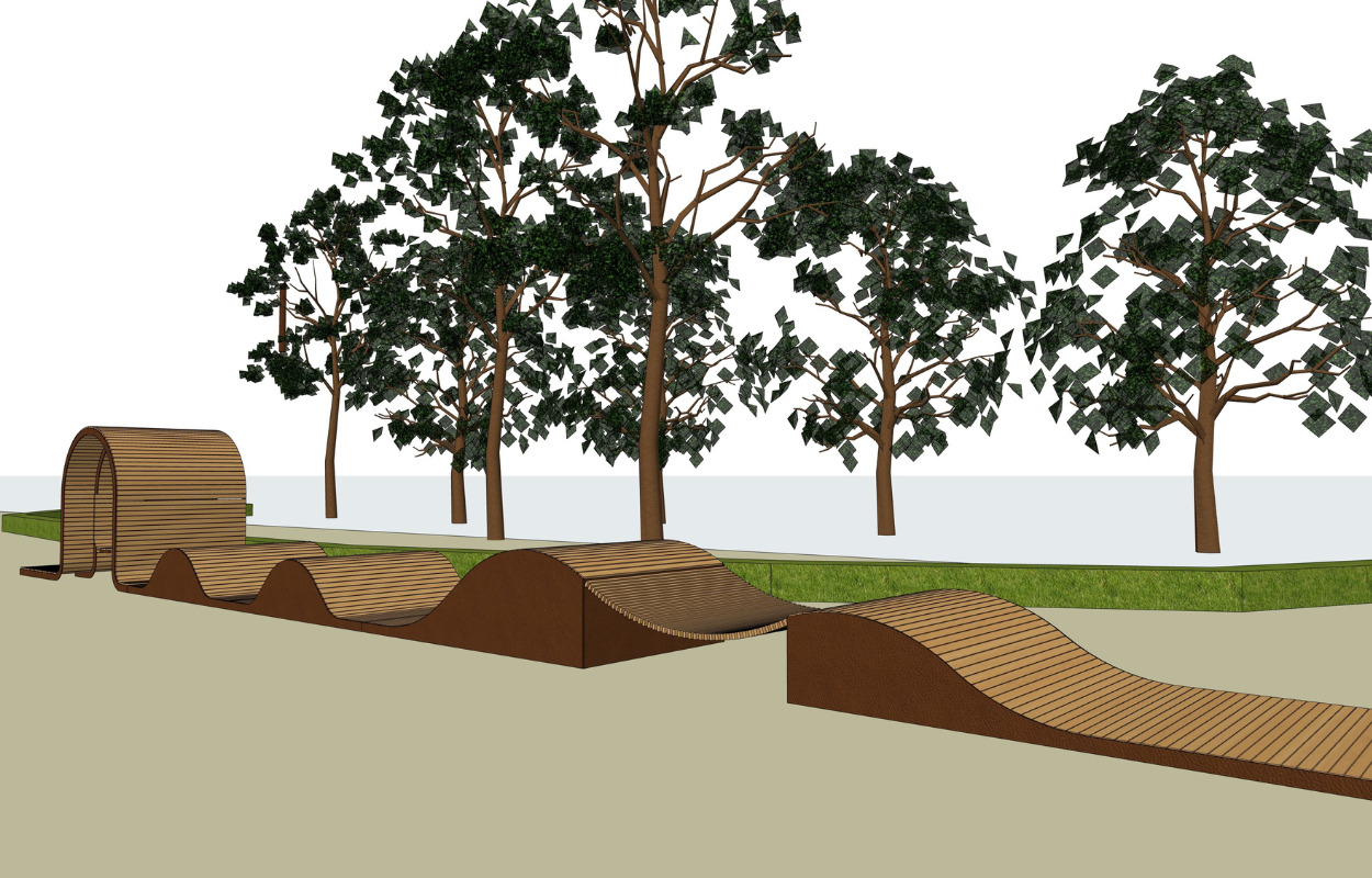 Nye installationer på vej: Byens Tæppe på Langelinie udvides