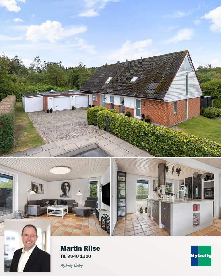 Nybolig Sæby A/S præsenterer lys og lækker familievilla i Hjørrings Ulvegravene