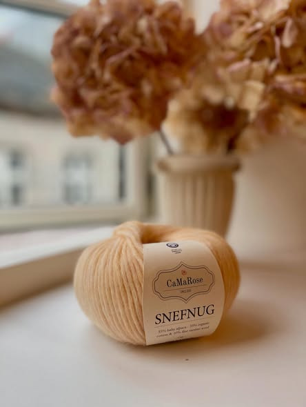 CaMaRose.dk genopfylder lageret med Snefnug-garner og tilføjer fire nye farver