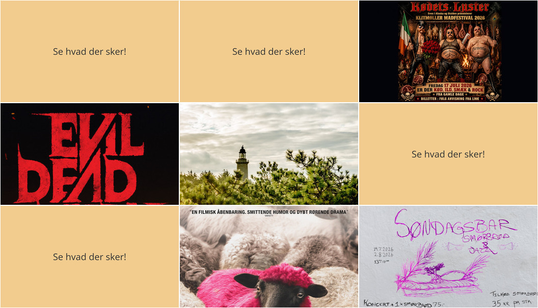 Weekendoplevelser i Thy: Grillfest, film og jazz