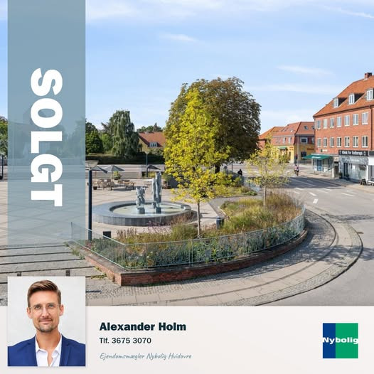 Nybolig Hvidovre sælger charmerende andelsbolig på Hvidovre Torv