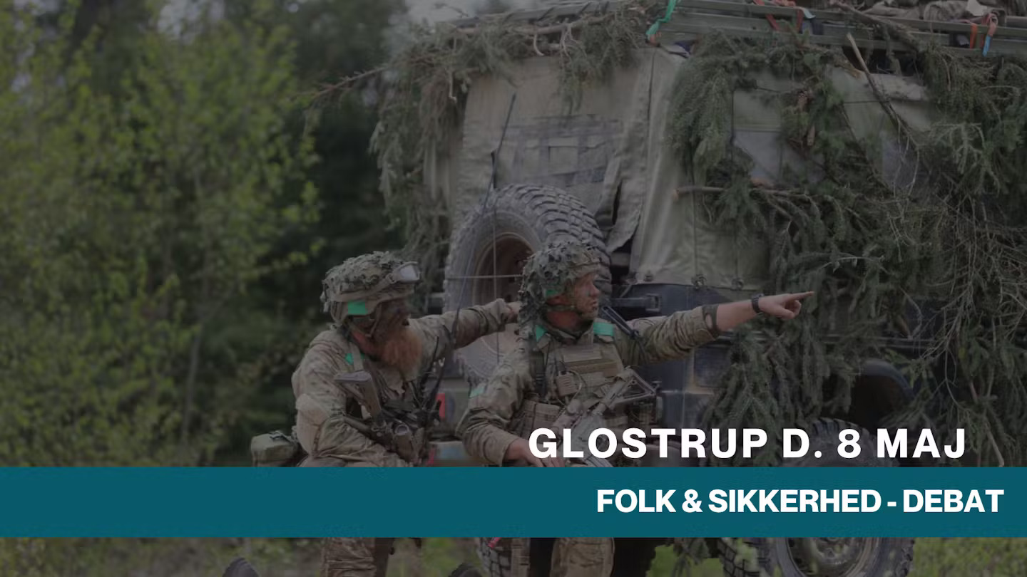 Debat om fremtidens forsvar i Glostrup